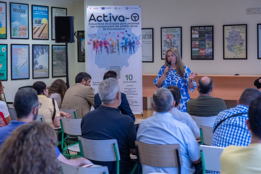 El talento de las personas con discapacidad pide en Azuaga participar del mercado laboral de la Campiña Sur.