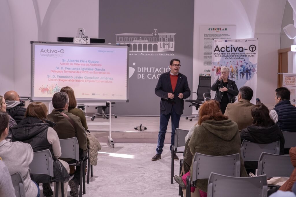 ActivaT Valencia de Alcántara impulsa el empleo de personas con discapacidad en el entorno rural.