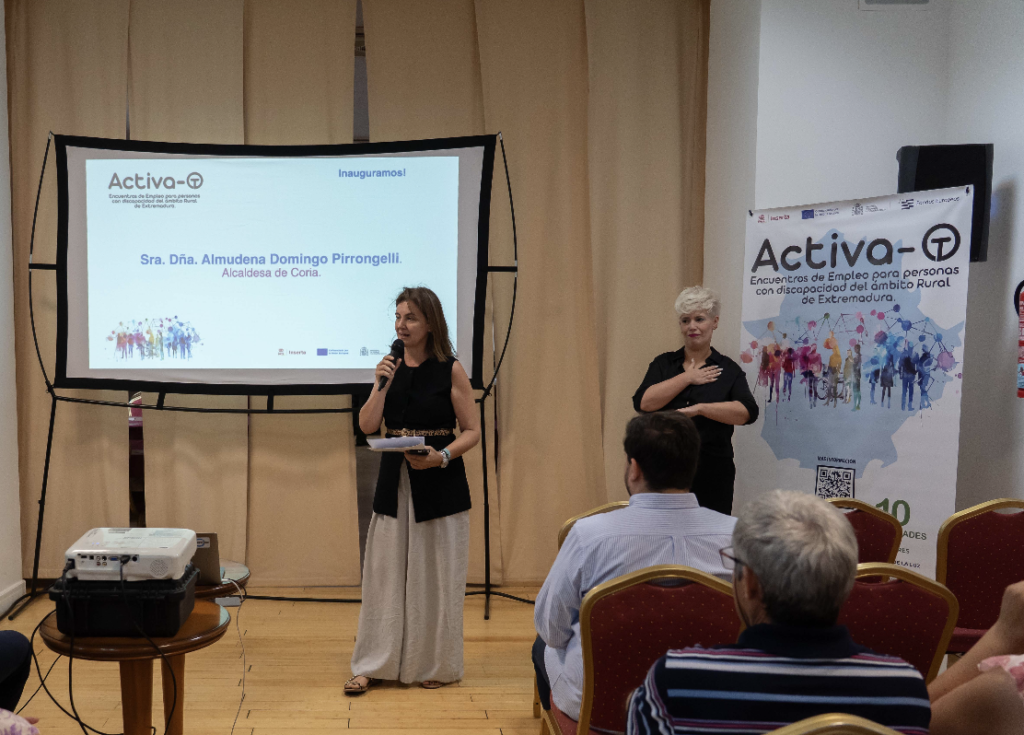 Las jornadas ActivaT dan visibilidad al talento de las personas con discapacidad en Coria.